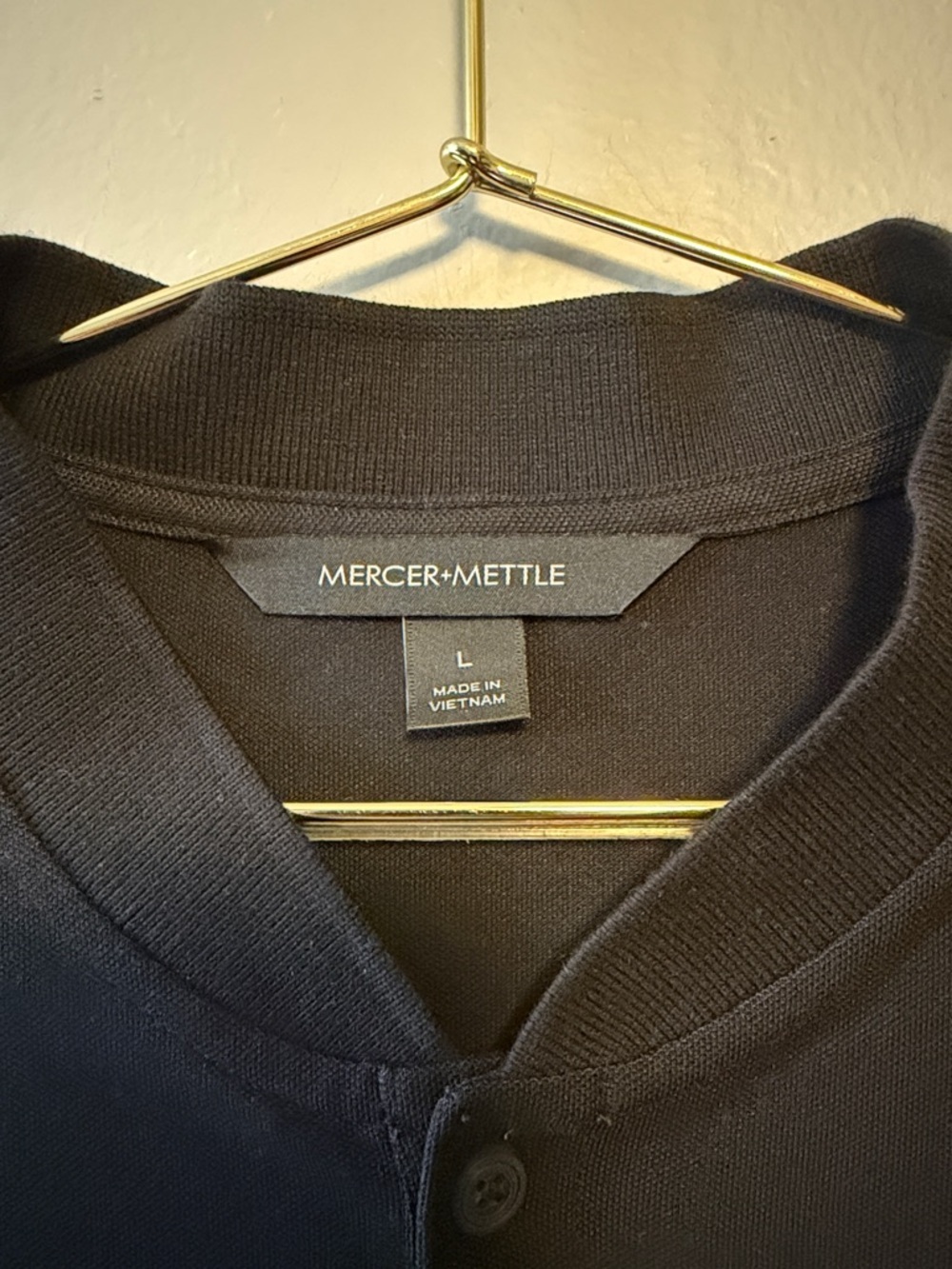 Mercer + Mettle Men's Black Short-Sleeve - Modern Casual - Picture 2 of 4